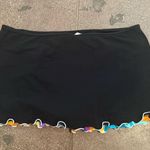 Black Swim Mini Skirt Size 10 Photo 1