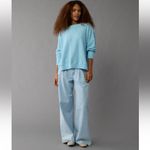 Aerie AE Big Hug Waffle Sweatshirt Photo 1