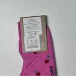 J.Crew Womens Heart and Cherries No Show Ankle Socks New with tag Red Photo 6