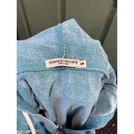 Chance or Fate Light Blue Drawstring Zip Up Hoodie Sweater Size Small Photo 2