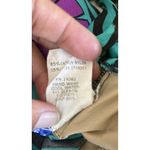 Vintage Rose Marie Reid Retro Green Black Purple Floral Swimsuit USA Made 10 Photo 10