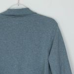 J. Jill Womens Cardigan Sweater Open Front Blue Gray Size L Flare Sleeve Staple Size L Photo 6