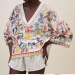 ZARA  Fish and Elephant embroidered boxy top Photo 0