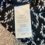 Hilary Radley  Medium black and white blouse Photo 4