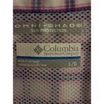 Columbia Sportswear Omni Shade Sun Protection Plaid Button Up Shirt Women L G Photo 2