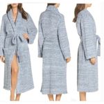 Barefoot Dreams Heathered Blue Cozy Robe Womens Photo 1