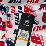 NWT Dotty High Waisted Short Fila Logo All Over Print SZ-S Photo 2