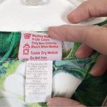 Vintage Hawaiian sunshine Hawaiian hibiscus scrub top S Green Photo 3