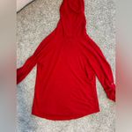 Soft As A Grape  MLB Cincinnati Reds Red women’s pullover Hooded shirt SZ MED‎ Photo 2