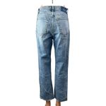 Abercrombie & Fitch The Ankle Straight Blue Ultra High Rise Patchwork Jeans 28 Photo 3