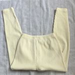 Jones Wear Sport Vintage Cream Ribbed Leggings Photo 4