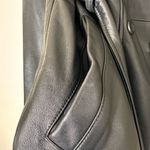 Valerie Stevens  Lambskin New Zealand Leather pea coat size M black Photo 12