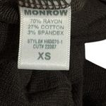 MONROW sleeveless soft knit casual jumpsuit XS Brown Photo 2