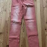 Cheap Monday  Tight Washed Red Slim Stretch Jeans. 28/32 Photo 0