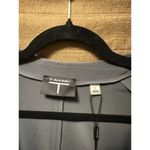 Tahari NWT  Women One-Button Notched Lapel Shaped Blazer Dark Shadow Gray Size 2 Photo 1