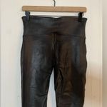 SPANXshape Faux Leather Vegan Leggings in Black Size LP Large Petite Photo 8
