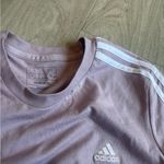 Adidas  Light Purple Tee with White Accents Photo 1