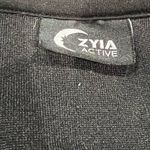 Zyia Active Flying V Black Cheetah Fleece Jacket Full Zip Womens XXXL 3XL Photo 2