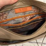 Hobo Leather Shoulder Bag gray brown neutral mushroom color Photo 8