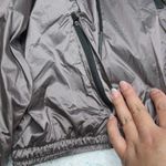 Athleta Legend Luxe Crop Half-Zip Jacket Mauve Metallic Windbreaker Women’s XL Photo 10