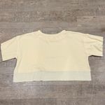 Altar'd State Altar’d State Yellow Oversized Cropped Top Photo 2