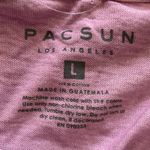 Pac Sun Women's El Sol Graphic Purple Crew Neck Cotton Tee T-Shirt L Large NWOT Photo 4