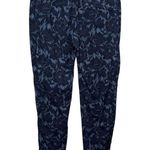 Athleta Trekkie North Joggers Womens Size Medium Blue Cottage Bloom Hiking Pants Photo 5