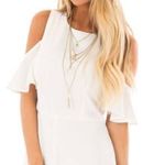 She & Sky  Colder shoulder romper Photo 0