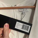 Halston Heritage Halston Cream Satin Cowl Neck Cocktail Dress NWT Photo 1