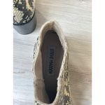 Steve Madden  Size 6 Jain Snakeskin‎ Print Ankle Booties Block Heel Pointed Toe Photo 3