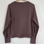 Lukka Lux Ladies Long Sleeve Active Crew Neck Size XL Plum Comfort Lightweight Purple Photo 3