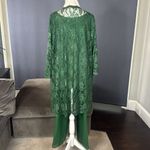 Women’s Green Lace & Chiffon 3 Piece Formal Pant Suit Mother of the Bride 16 NEW Photo 4