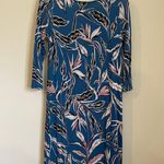 Yumi Kim Casual Floral Long Sleeve Tshirt Dress Photo 1