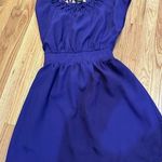 Xxi Purple Cross neck dress Photo 0