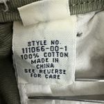 Gap  Olive Green Cargo Shorts Womens [Size 28] Pleated High‎ Rise Vintage Style Photo 7