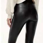 Aritzia Wilfred Free Daria Black Vegan Leather Pants Size S Photo 8