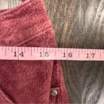 Newport News VTG Pink Suede Leather Jeanology Maxi Skirt Boho Western Size 10 Photo 3