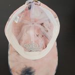 Lake Vibes Pink and Gray Tie Dye Baseball Hat One Size Photo 4