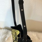 3.1 Phillip Lim Soleil Mini Leather Drawstring Bucket Bag- Lemon/BLK Snake Print Photo 10