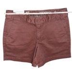 Eddie Bauer Nwt  4 Women's 29” Boyfriend midrise Shorts legend wash stretch brown Photo 8