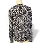 Victor Alfaro black and white asymmetrical merino wool cardigan M Size M Photo 4
