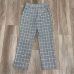 J.Crew Size 4 Kate Straight Leg Pant in Plaid Italian Stretch Wool Blend Photo 5