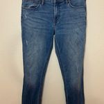 Johnny Was  Blue Mid Rise Distressed Skinny jeans 26 Photo 0