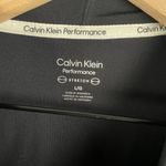 Calvin Klein Performance Hooded Zip Jacket Women’s Large Black Thumbholes Photo 7
