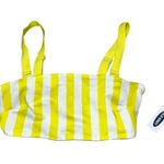 Old Navy NEW Multi Tie Dye Yellow Stripe Reversible Bandeau Bikini Small/Medium Photo 5