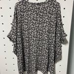 Andree by Unit NWT Gray Floral Women's Top Size S Photo 3