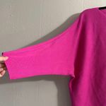 CeCe  Magenta Ribbed Batwing Sleeve Top Photo 3