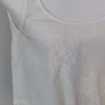 Lily White  ivory lace sleeveless blouse #23 Photo 1