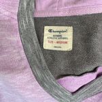 Champion Vintage Short Sleeve Hooded Top Lillia Purple Women's Medium Photo 4