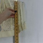 Goddess Strapless Longline Bra Bustier Corset Off White Lace Sz 44B Vtg 60s Photo 2